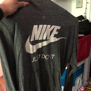 Nike gray hoodie